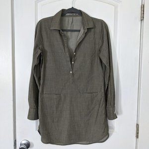 Icebreaker Merino Kala Tunic - Green-Gray S